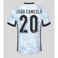 Fotballdrakt Herre Portugal Joao Cancelo #20 Bortedrakt EM 2024 Kortermet